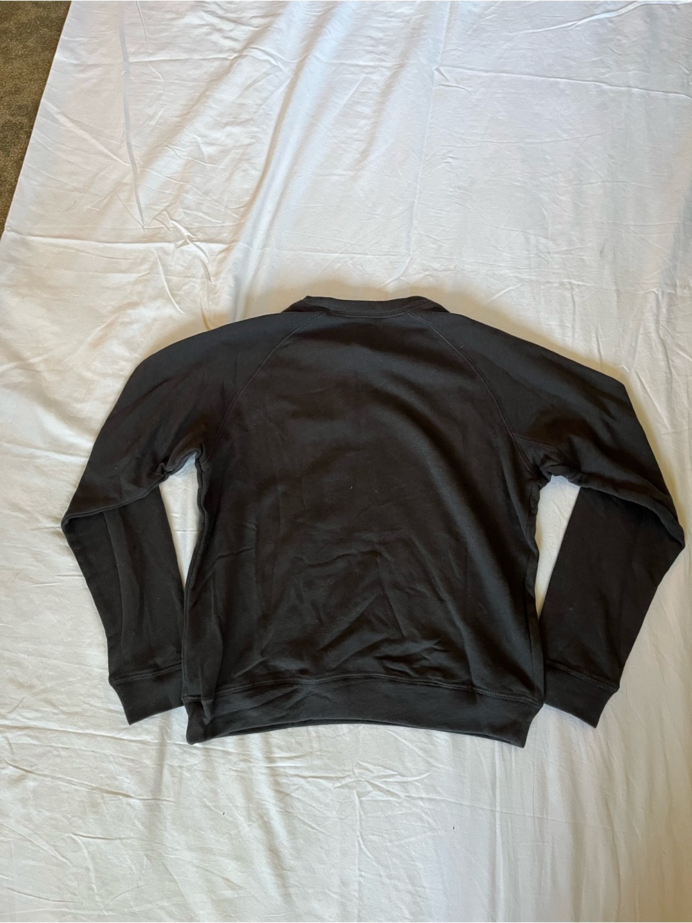 Billabong Black Crewneck Sweatshirt with Sunset Desert Graphic - Picture 2 of 2